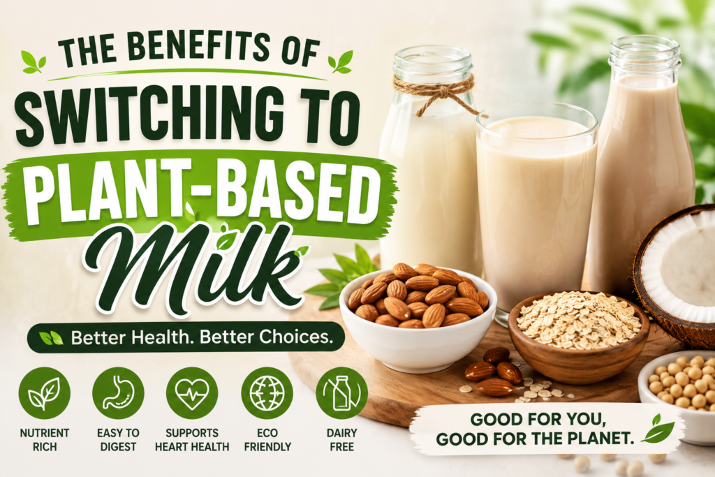 Benefits of Switching to Plant-Based Milk.
